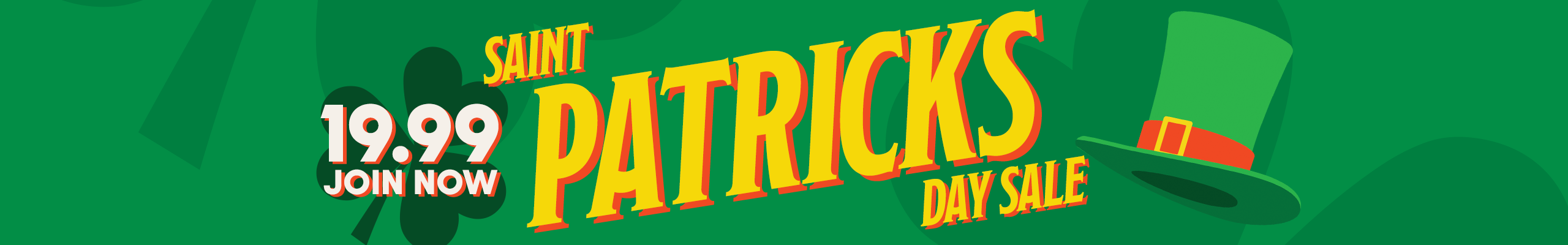 St Pats Day Sale